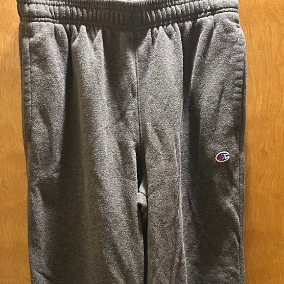 Champion Jogger Sweatpants Women Size Medium Grey Logo Comfort Stretchy‎ - Picture 1 of 1